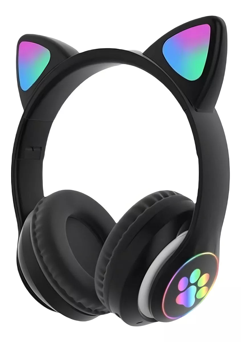 Audifonos De Gatito Bluetooth🛍️  REGALO DE NAVIDAD 🎄